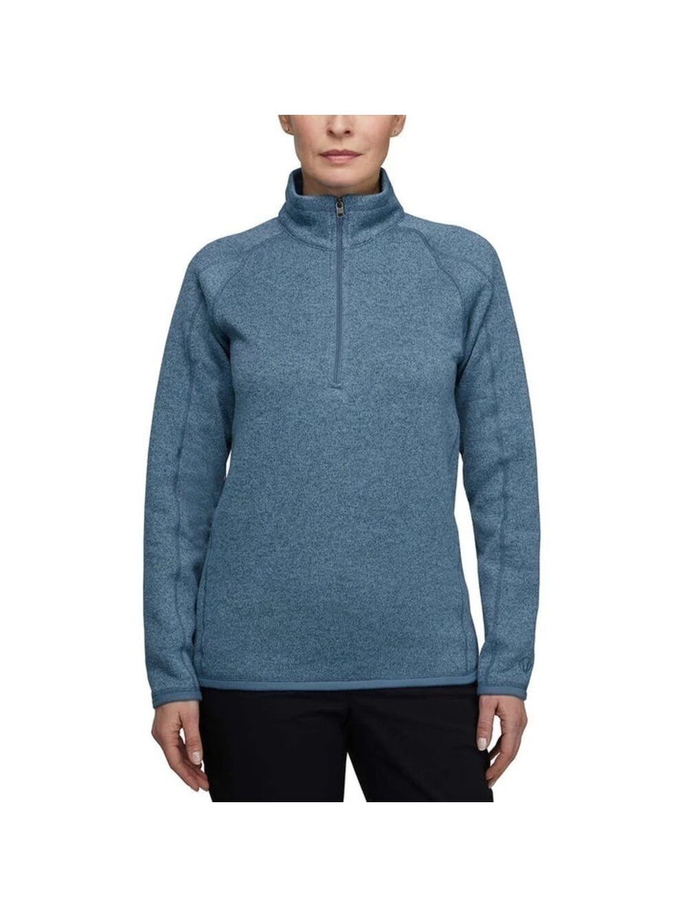 Sunice Stormpack Fleece Knit 1/4 Zip Pullover Sweater, size S
